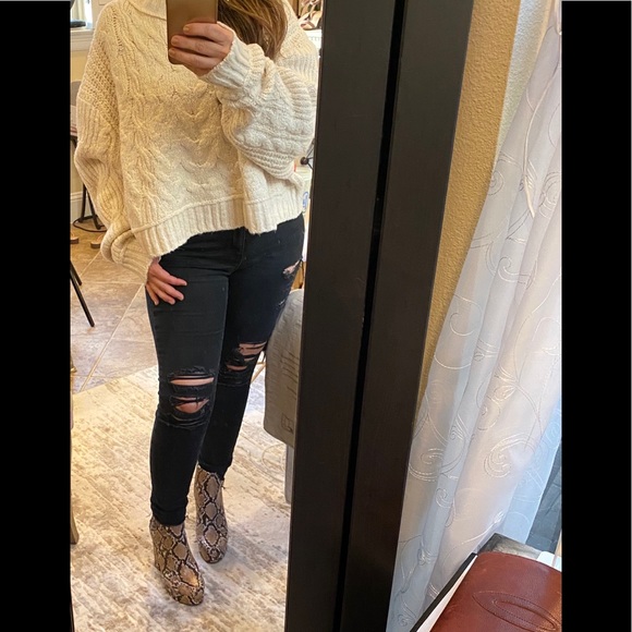 SteveMadden Chunky Platform Block Heel Boot/size 6 - Picture 5 of 11